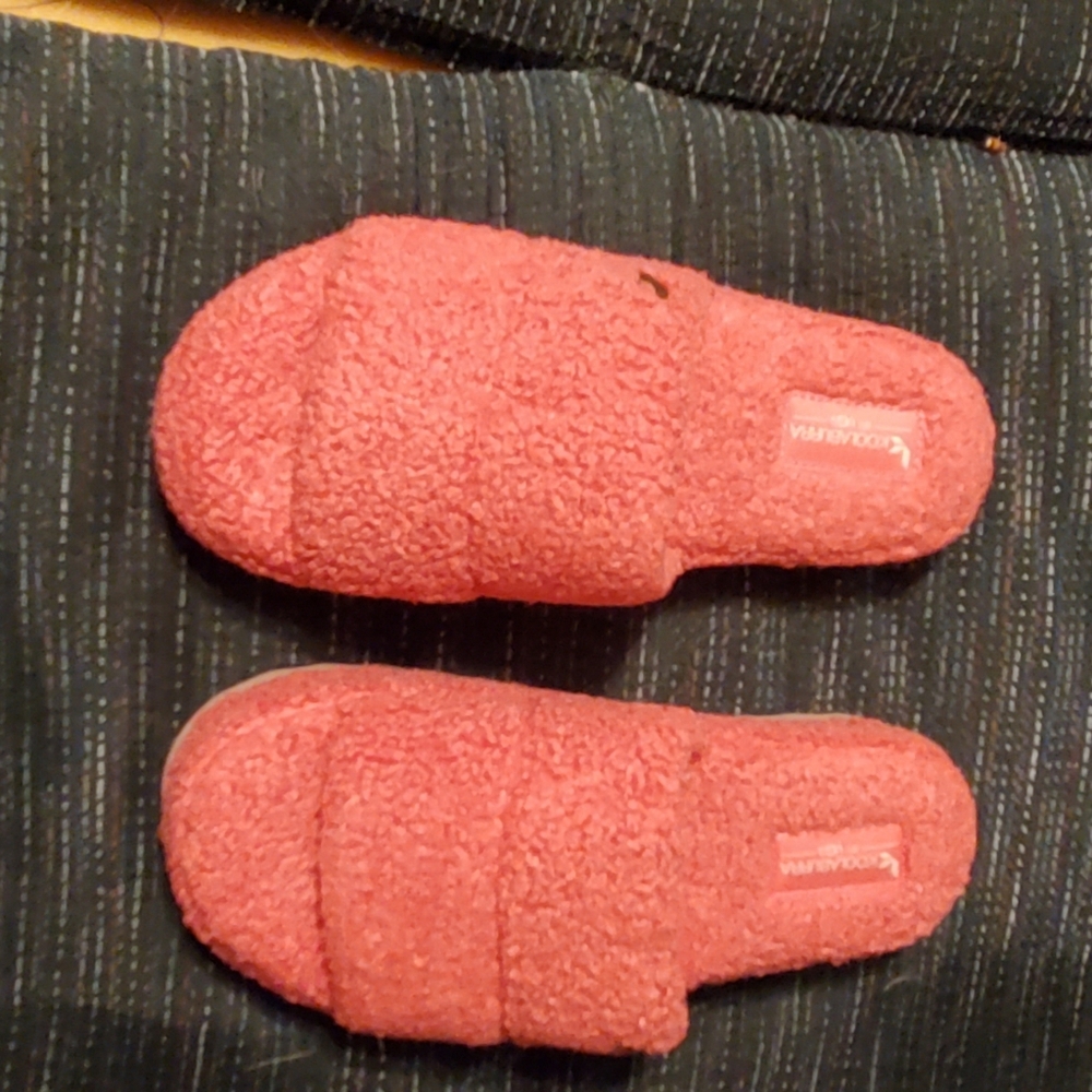 Cozy Pink Fuzzy Slippers